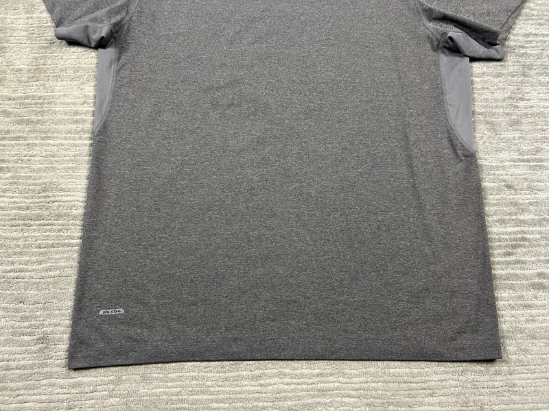 Starter Shirt Mens 2XL Gray Short Sleeve Polyester Blend Stretch gallery