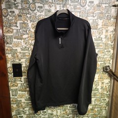 Rossignol Men’s Quarter Zip Pullover Black Size XXL 2XL R-Warm Baselayer Ski