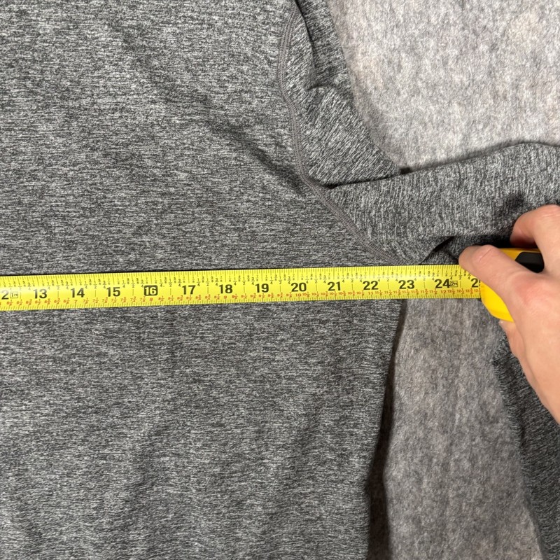 Lululemon Soft Jersey Half Zip Pullover Men's XL Gray Athleisure Activewear gallery