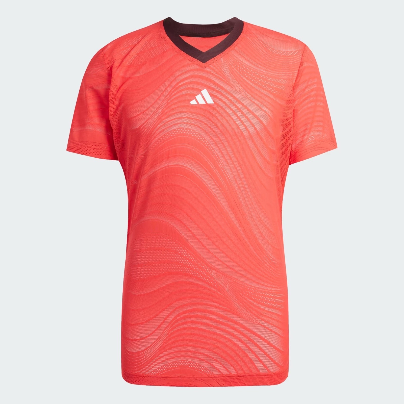 NWT men medium adidas Pro Climachill+ Freelift Mesh Tennis Shirt Slim Fit JD8633 gallery