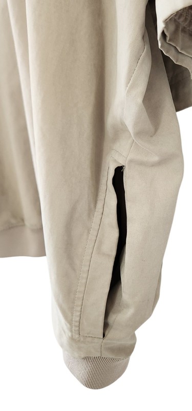 Ashworth Men's Gray Microfiber V-Neck Golf Pullover Windbreaker - Size XL gallery