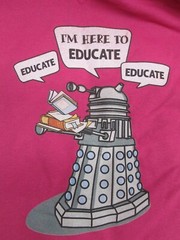 Hoodie Sweatshirt Pink 4XL 4X I’m here to Educate Teacher Robot Jerzees NEW S