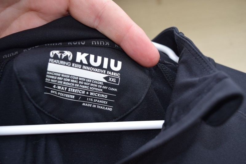 KUIU Pursuit Tech 1/4 Zip Pullover - Men's XXL Black - Excellent Pre Owned Cond. gallery