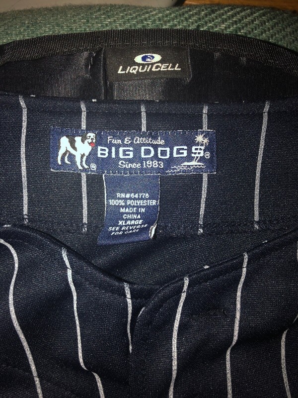 Big Dogs Baseball Jersey Size X-Large gallery
