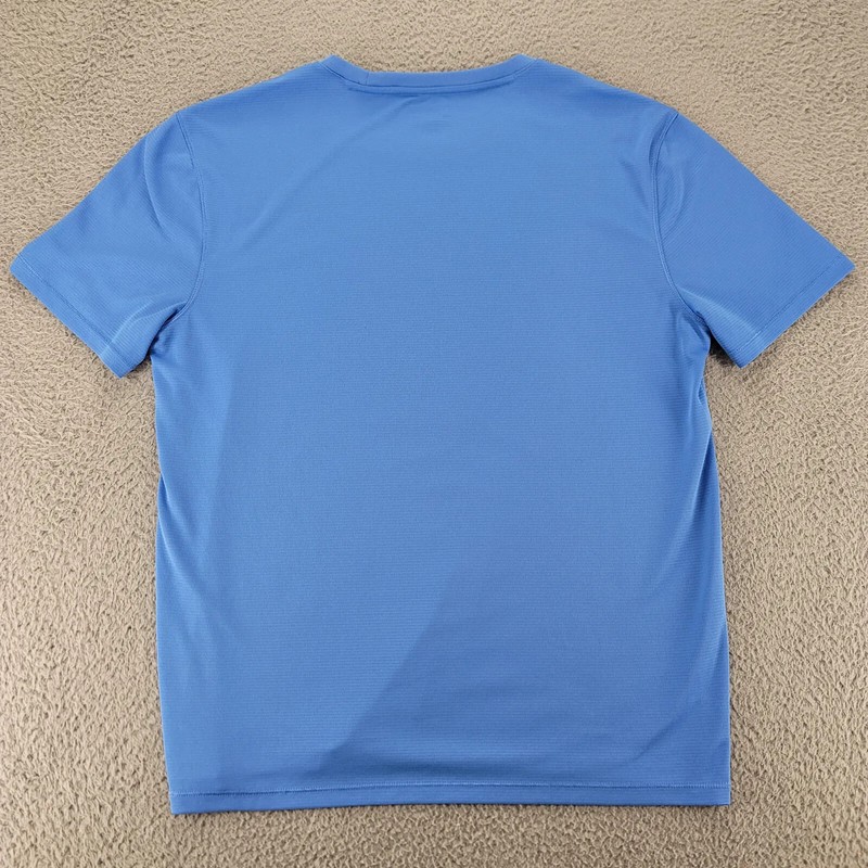 Reel Legends Shirt Mens Medium Blue Freeline Outdoors Fishing Camp Short Sleeve gallery