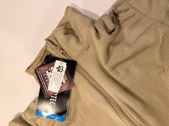 Us Army Mid Weight Gen 3 Grid Fleece Polartec 1/2 Zip Mens Pullover Large