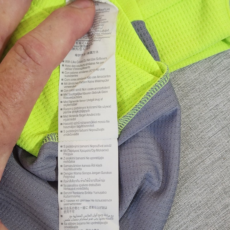 Under Armour Men’s Large Golf Quarter Zip Pullover The Oaks Neon Yellow FLAW gallery
