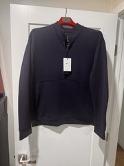 Brand New Nike 24.7 Pullover Mens L Impossibly Soft 1/2 Zip Dri-fit HQ6953