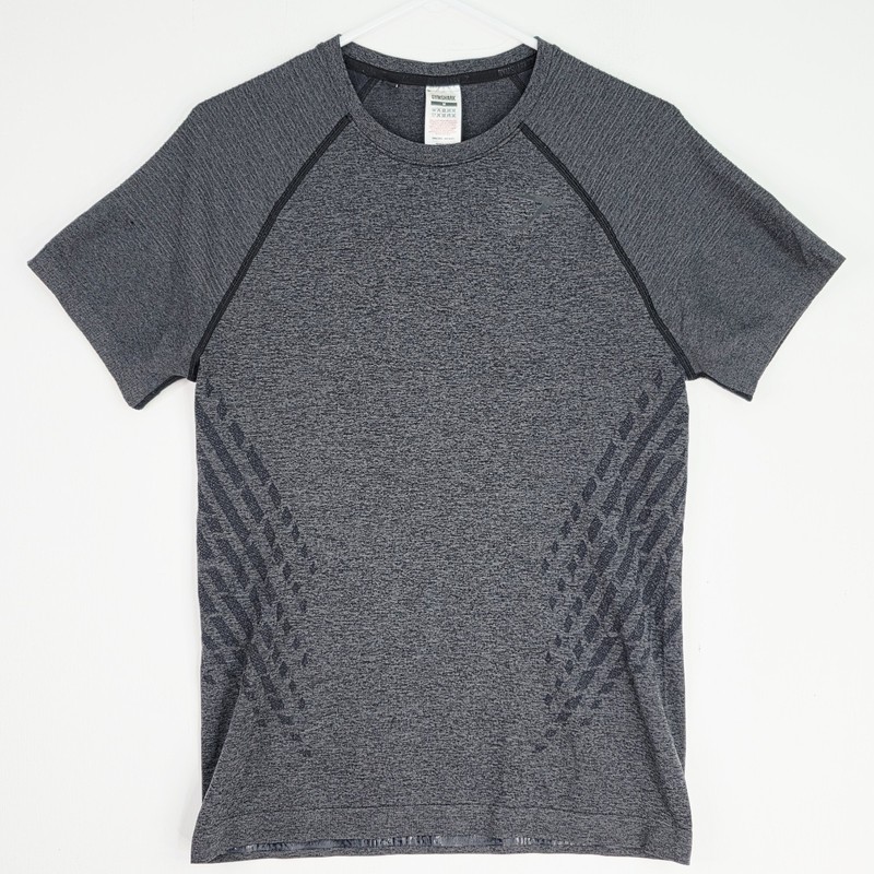 Gymshark Circuit Seamless T-Shirt Charcoal Gray Men's Size Medium GMST3533 gallery