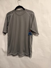 Champion Activewear Double Dry Workout T Shirt Gray Size S Odor Resistant