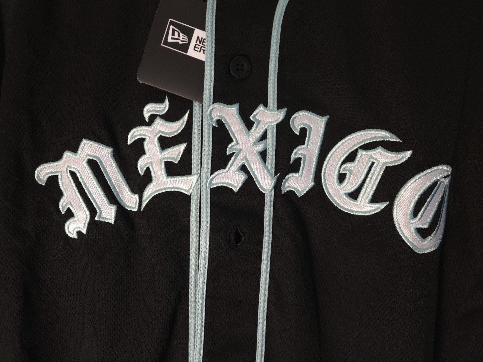 Born x Raised México Diablos Black Jersey Men's L gallery