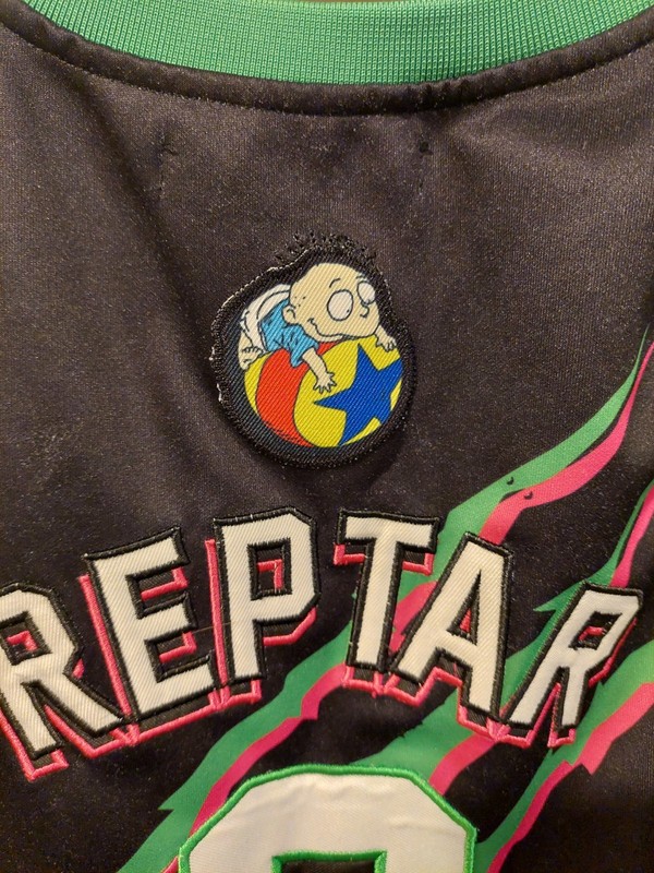 Rugrats Nickelodeon Headgear Classics Raptor Embroidered Basketball Jersey Small gallery