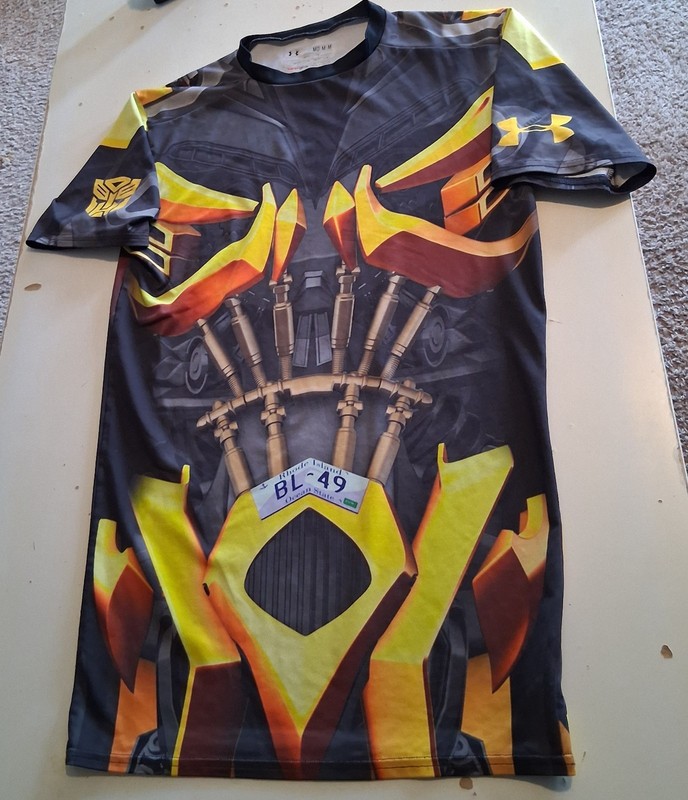 Under Armour Transformers Bumblebee Medium Compression Shirt gallery