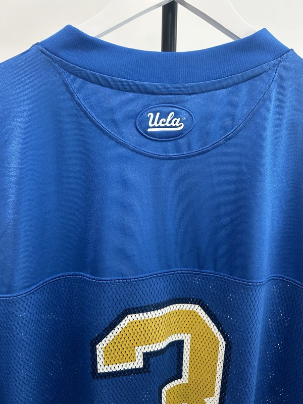 Men’s Adidas NCAA UCLA Bruins #3 Classic Home Blue/Gold Football Jersey Size XL gallery