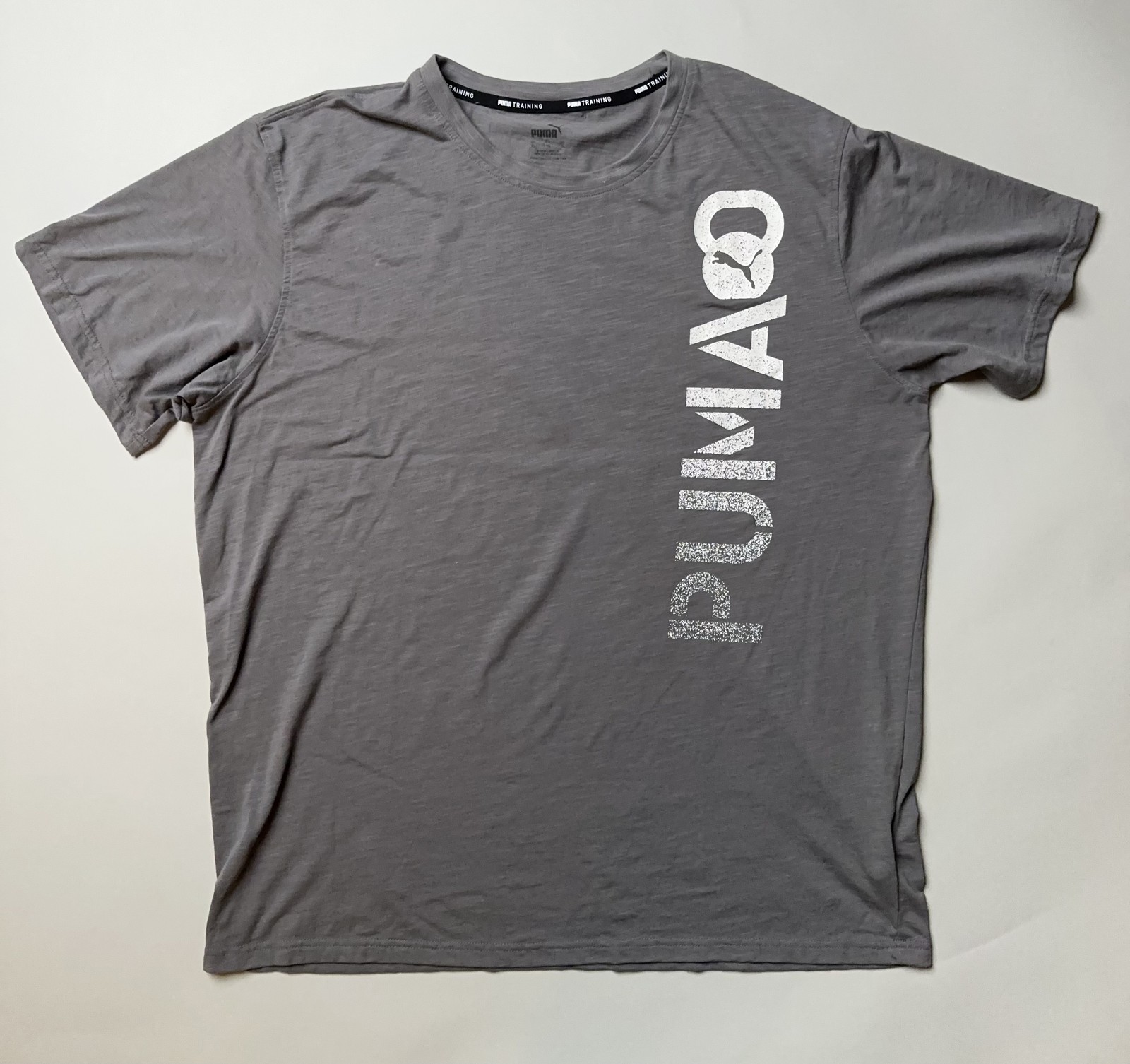 Puma Training Shirt Mens Extra Large Gray Kettlebell Crossfit Athletic Workout gallery