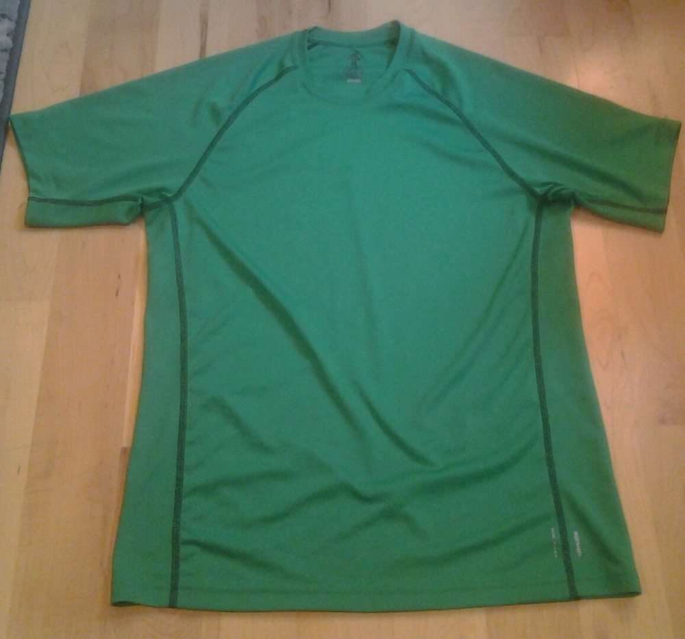 Adidas Climalite Flex 360 mens green athletic shirt size S