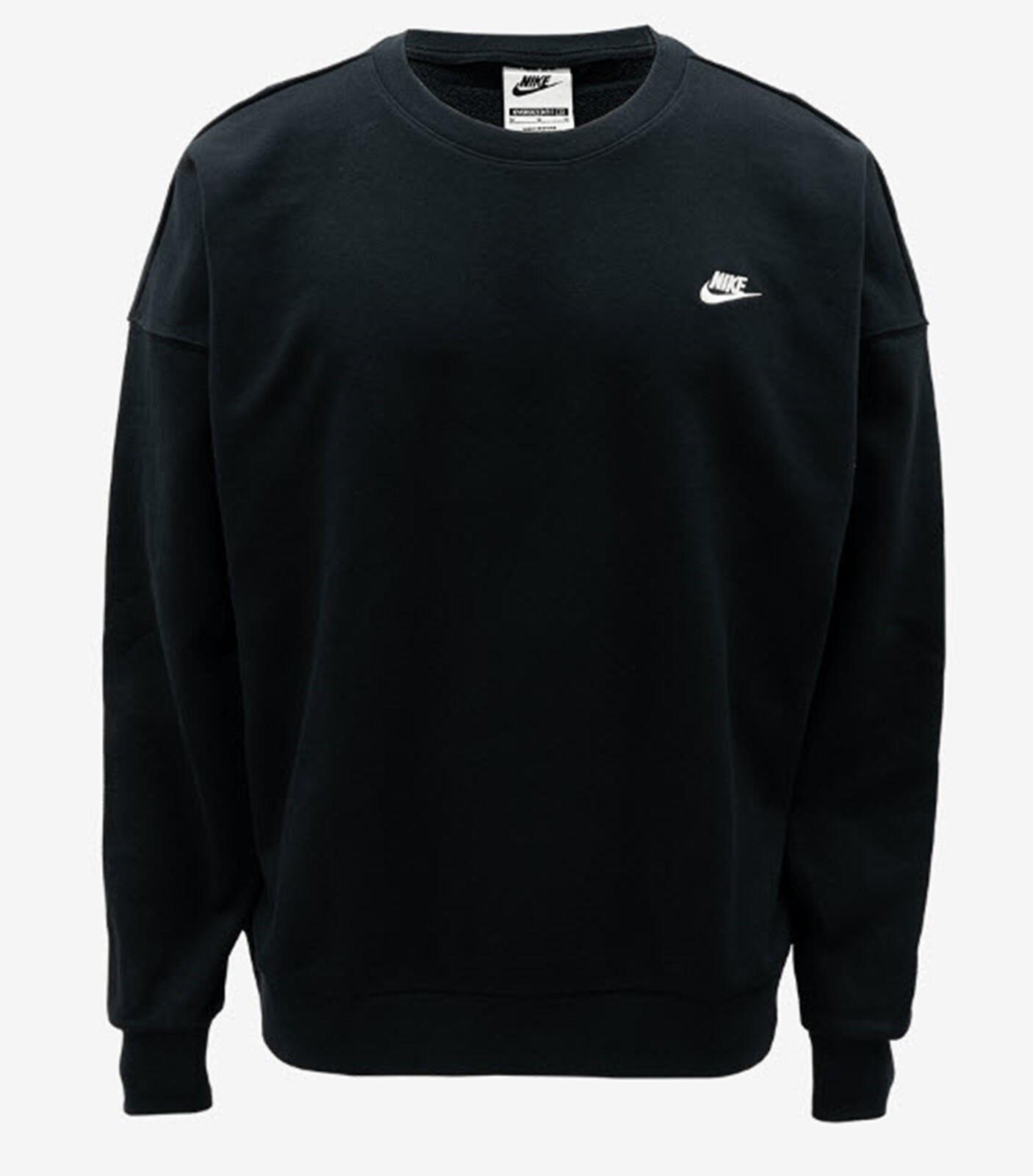 Nike Men NSW Club Oversized Shirts Black Running Tee Jersey GYM Shirt HJ1820-010 gallery