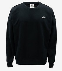 Nike Men NSW Club Oversized Shirts Black Running Tee Jersey GYM Shirt HJ1820-010