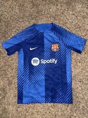 Nike Big Kid’s (Boy’s) Barcelona Pre Match Home Training Jersey