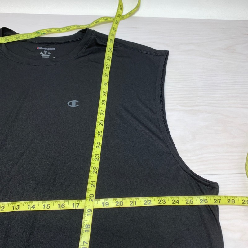 Champion Active Tank Mens 3XT Black Authentic Athleticwear Muscle Tee Pullover gallery
