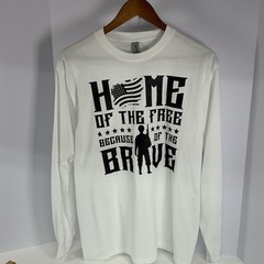 Home Of The Free Long Sleeve T Shirt
