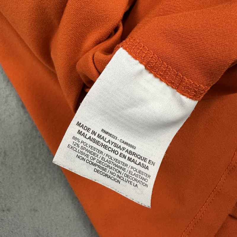 Nike Dri-FIT Element Pullover Men Large Orange Running Half Zip Long Sleeve L gallery