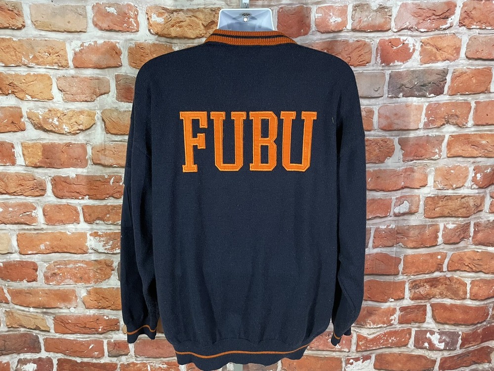 vintage FUBU sweater - sz 2XL - 90s y2k hip hop