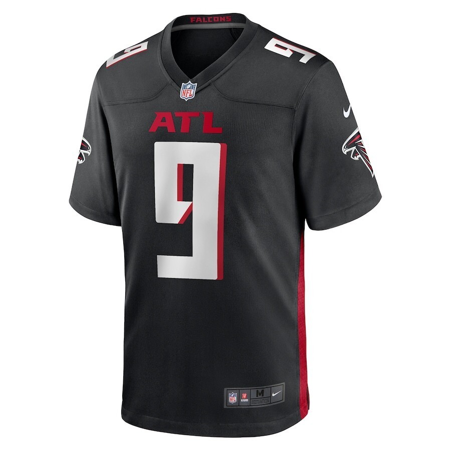 Men's #9Michael Penix Jr Black Player SportShirt Adult - All Stitched gallery