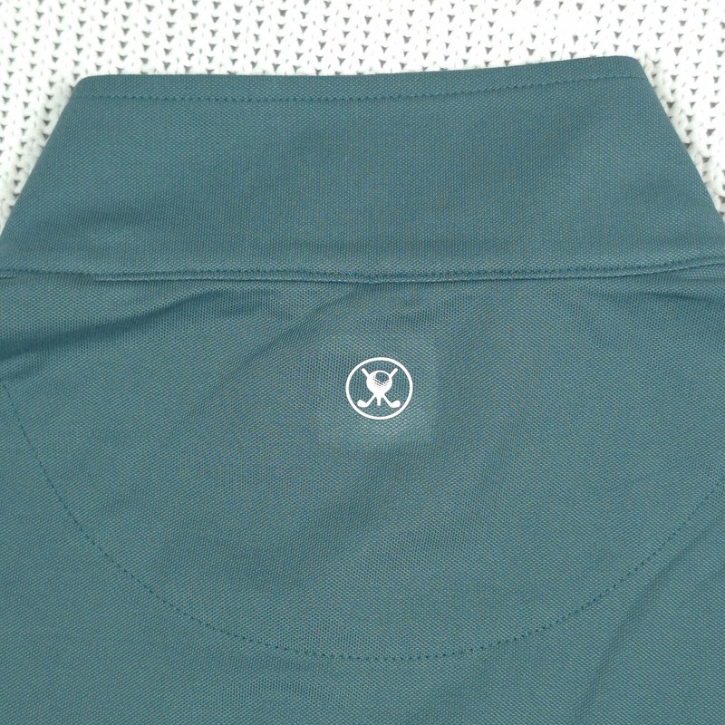 Kenneth Cole Golf Performance 1/4 Zip Pullover Stretch Wicking Green Sz. Large gallery