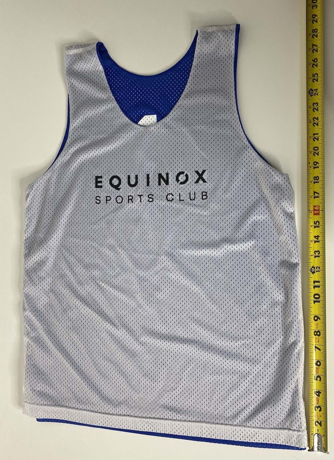 Equinox Tank Top Men L/XL Sleeveless Sweat Basketball Cycling Gym 1 Reversible gallery