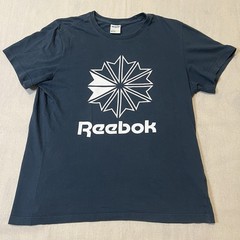 Men’s Reebok “Original Logo” Classic Styles Graphic T-Shirt (Large) Teal Color