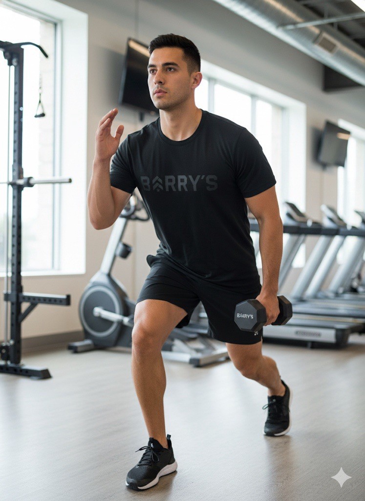 Lululemon x Barry’s Metal Vent Tech Short Sleeve Shirt Black gallery