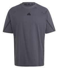 Adidas Men Game-day Shirts Running Gray T-Shirt Tee Casual GYM Top Jersey IC8023