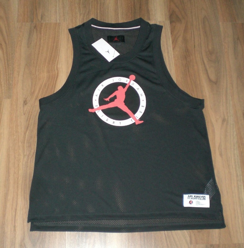 Nike Air Jordan Flight MVP Mesh "Off Noir" Basketball Jersey Tank DX9728 045 2XL gallery