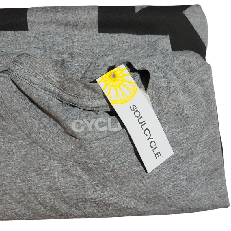 SoulCycle Men's MNTK Souliversary T-Shirt - Gray - Small *New with tags* gallery
