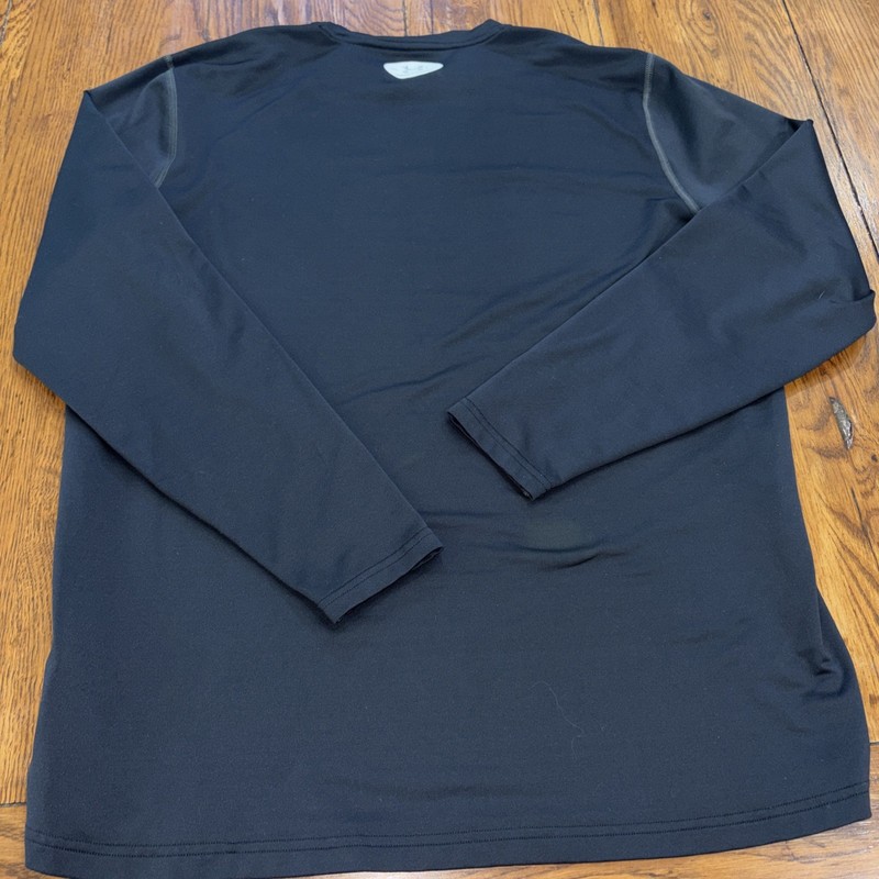 Under Armour Cold Gear Long Sleeved Black Compression Athletic Shirt Men's Large gallery