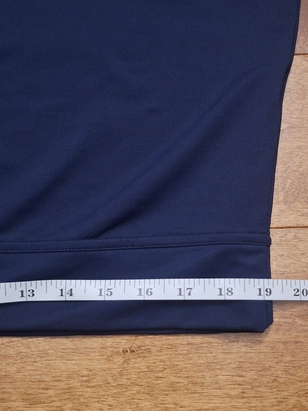 Peter Millar Men's Medium Long-Sleeve 1/4 Zip Pullover Blue Golf Stretch EUC gallery