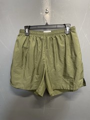 Soffe USMC Marine Corps Olive Green PT Running Track Shorts Size Medium