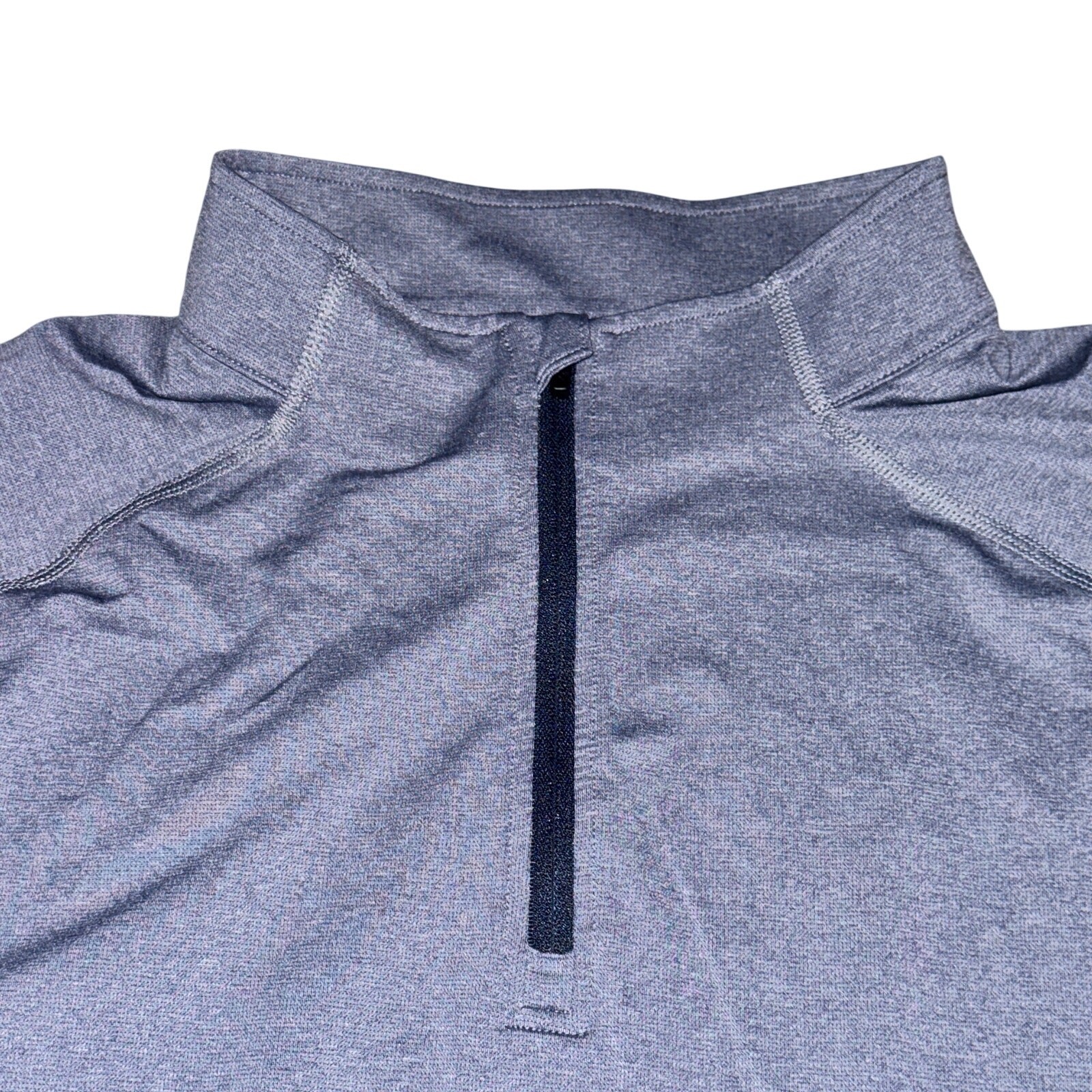 Rhone Session 1/4 Zip Pullover Men's Size XXL Heather Light Blue UPF 50+ L/S gallery