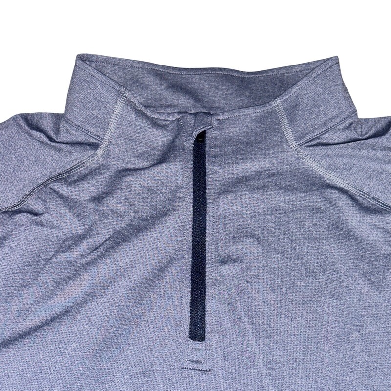 Rhone Session 1/4 Zip Pullover Men's Size XXL Heather Light Blue UPF 50+ L/S gallery