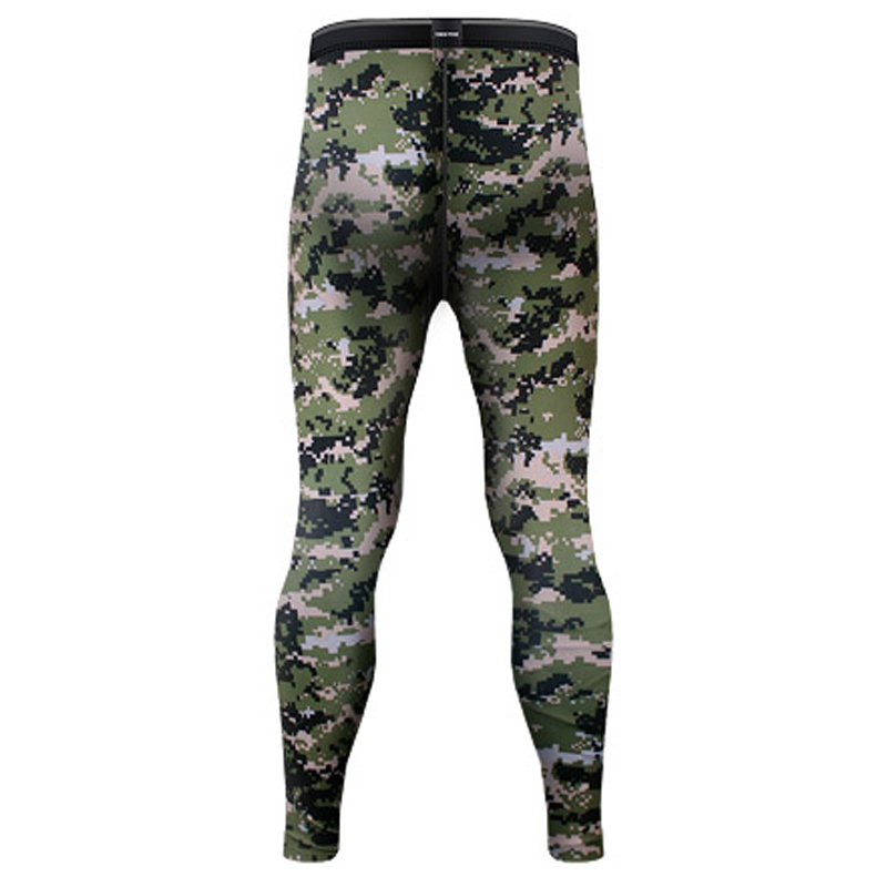 Take Five Mens Camo Skin Tight Compression Layer Running Pants Leggings NP542 gallery