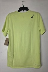 Nike Running Shirt Volt Yellow AeroSwift DRI Fit ADV Racing. Men’s Size Small