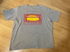 Roy Lichtenstein x UNIQLO UT T-Shirt Hot Dog MEN Large XL Pop Art