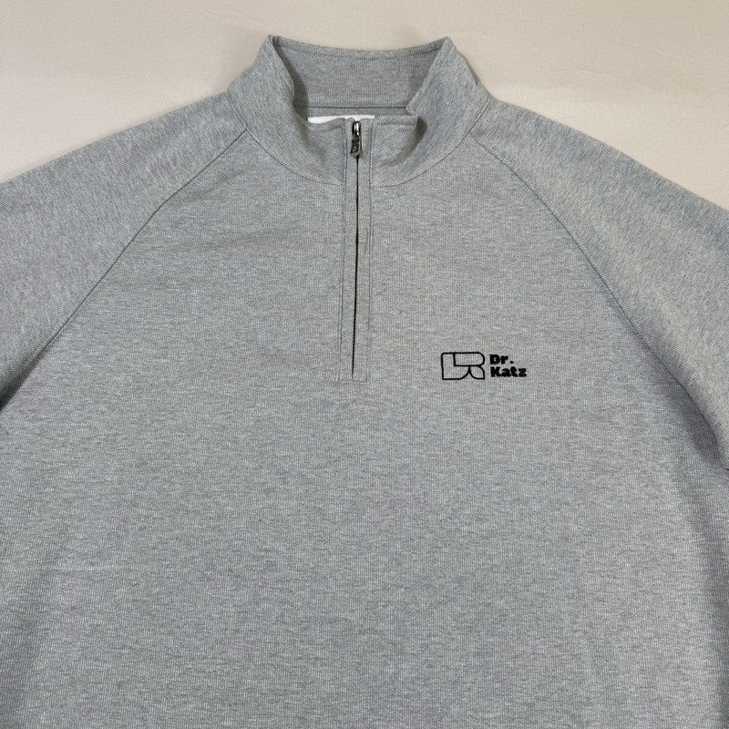 Holderness & Bourne Quarter Zip Pullover Men’s Size Small Grey The Robbins Golf gallery