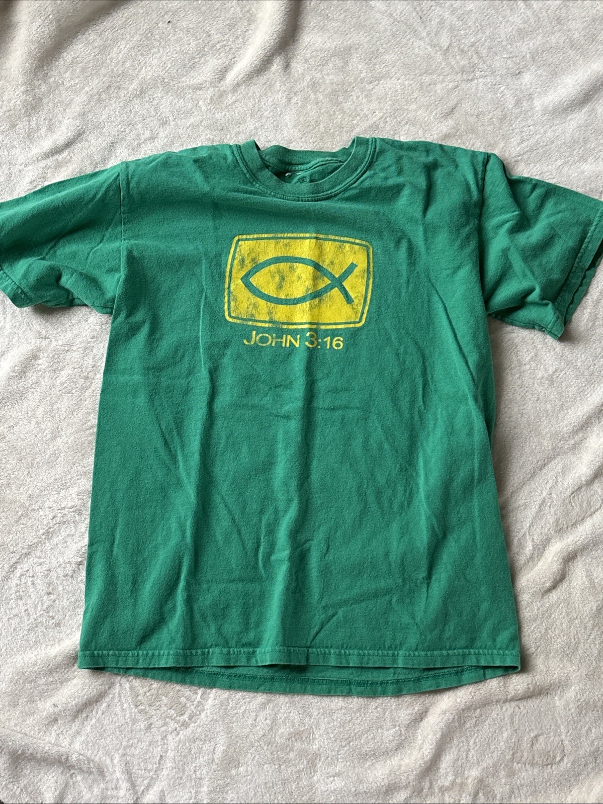 Choice Cuts Green John 3:16 “John Deer” Tshirt gallery