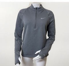 Nike Therma FIT Repel Element Half Zip Running Shirt Mens S Water Repellant Gray