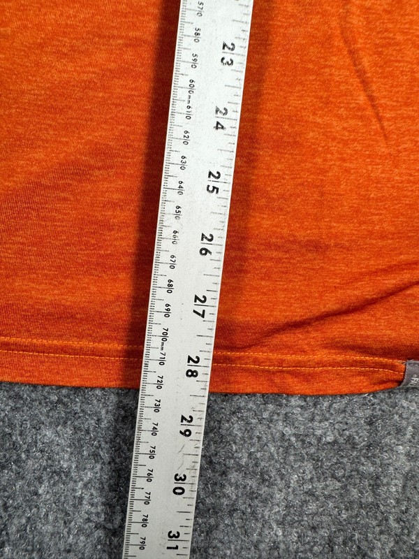 The North Face Mens T-Shirt 2XL Orange Graphic FlashDry Climbing Gear Hiking Tee gallery