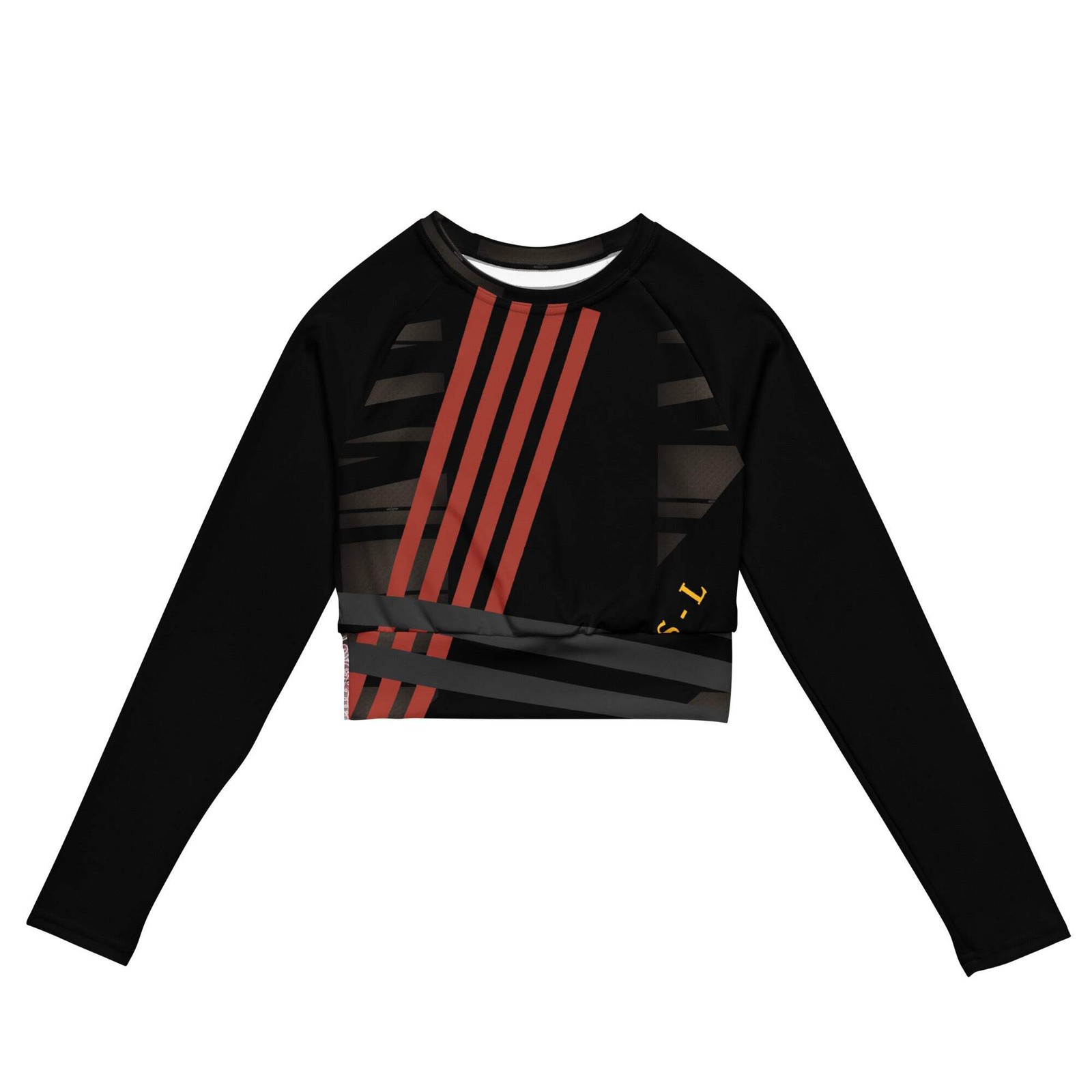 "Out the Shadows" UPF 50+ long-sleeve crop top gallery