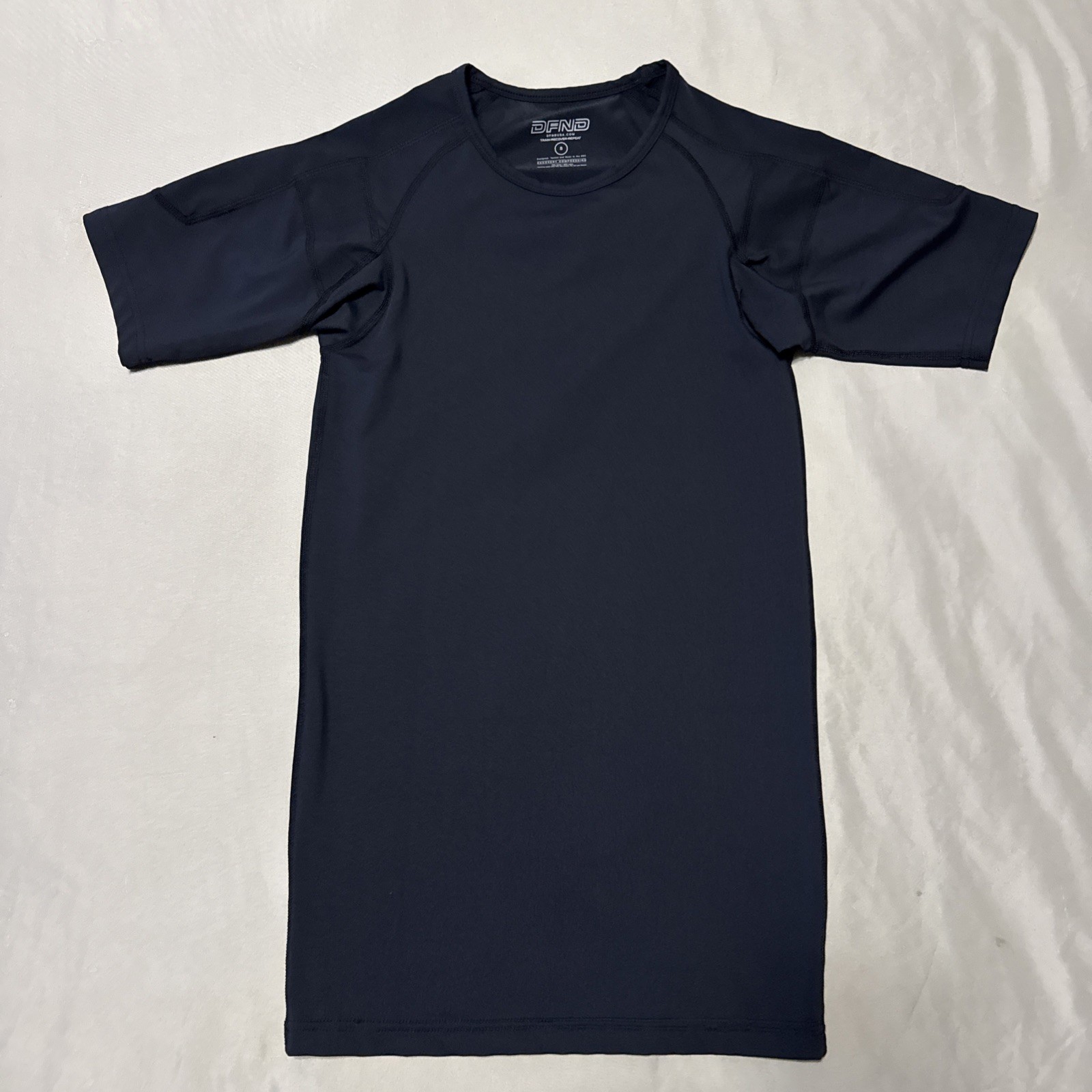 DFND Recovery Compression Training Short Sleeve Shirt - Black - Men’s Small gallery