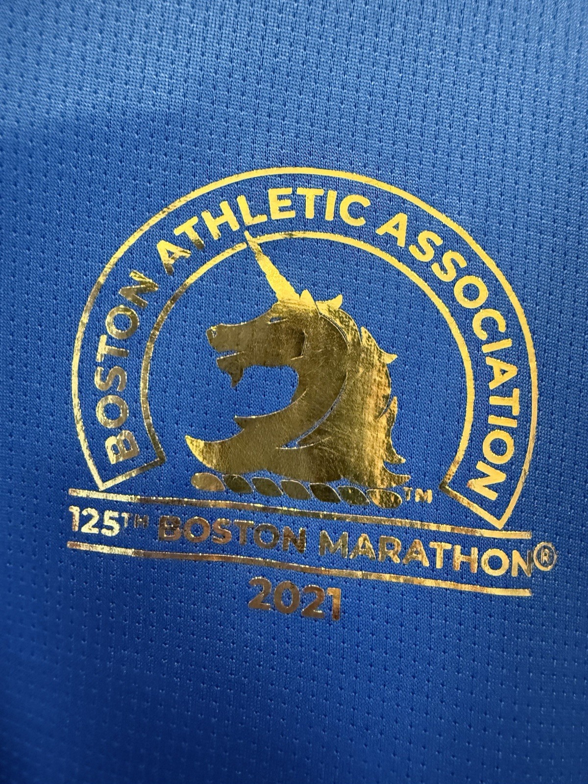 Adidas Aeroready Running 125th Boston Marathon 2021 Women’s Large Shirt NWT Run gallery